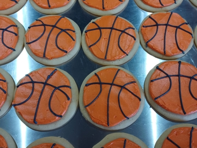 Basketball Cookies